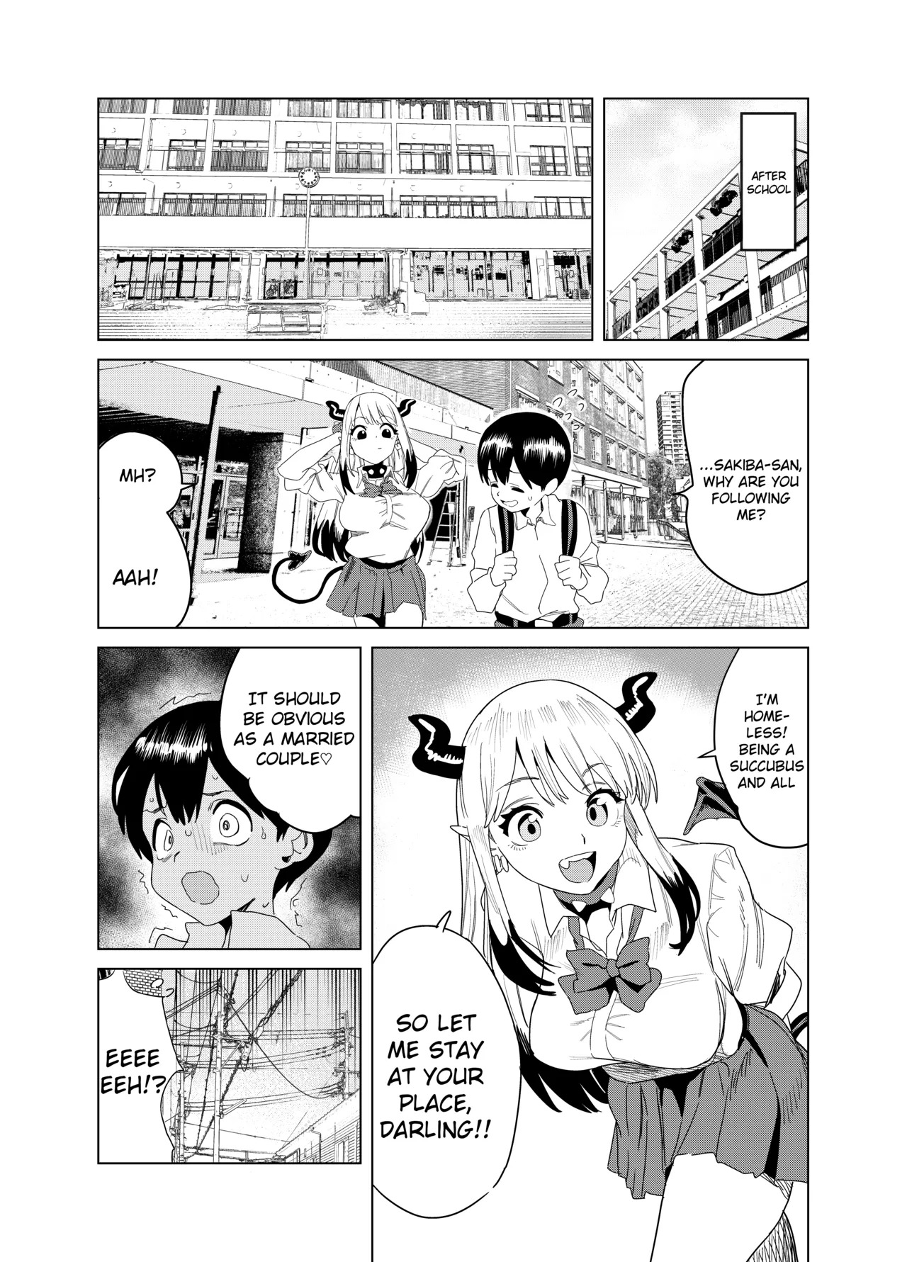 [Gya-tei] Tenkou Shitekita Gal Succubus no Gochisou wa Boku Hitori!? [English] - Page 50