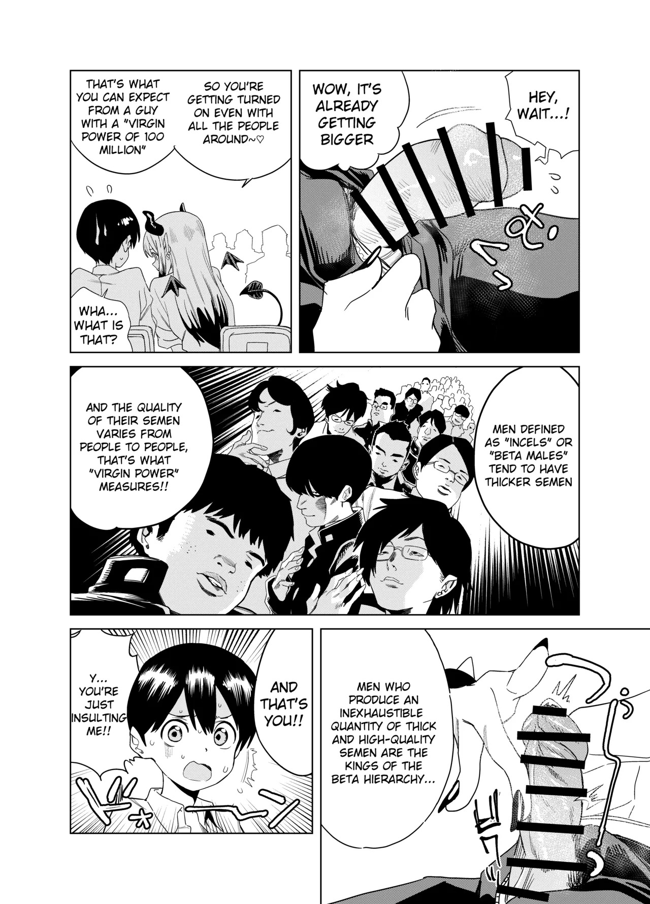 [Gya-tei] Tenkou Shitekita Gal Succubus no Gochisou wa Boku Hitori!? [English] - Page 9