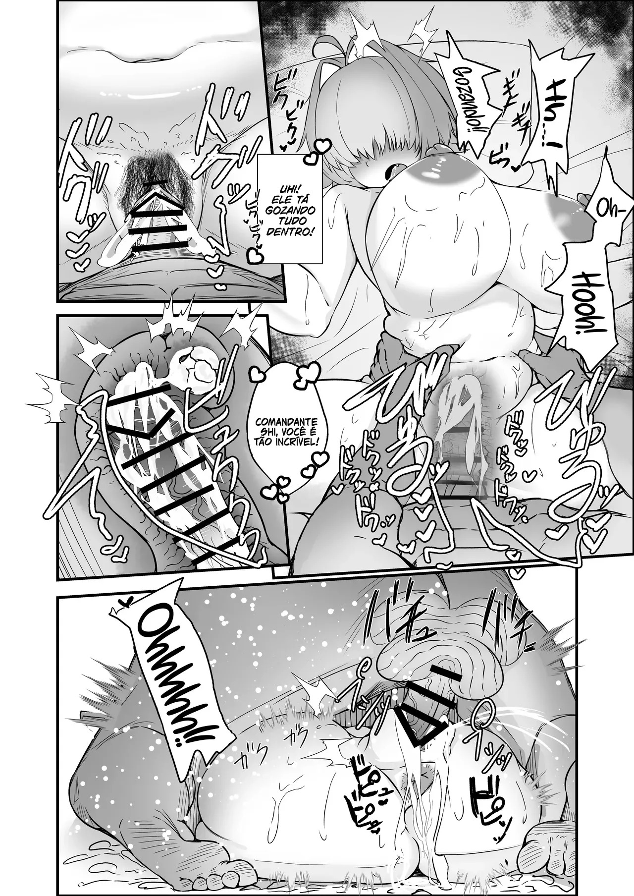 [Niku Niku Kyoudan (Nikudoufu)] Elegg ni Shikikanshi no Ochinpo wo Nuitemorau Hanashi | The Commander Gets Elegg To Take Care Of His Dick (Goddess of Victory: Nikke) [Portuguese] {Vegitoons} - Page 20