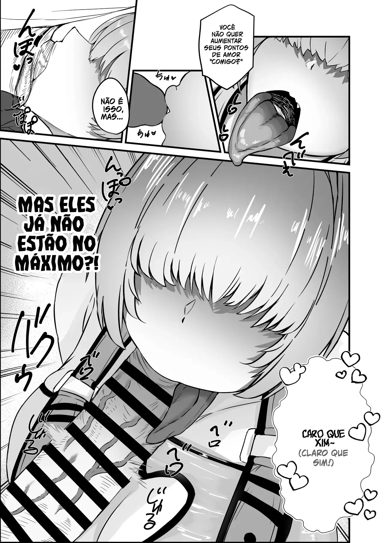 [Niku Niku Kyoudan (Nikudoufu)] Elegg ni Shikikanshi no Ochinpo wo Nuitemorau Hanashi | The Commander Gets Elegg To Take Care Of His Dick (Goddess of Victory: Nikke) [Portuguese] {Vegitoons} - Page 9