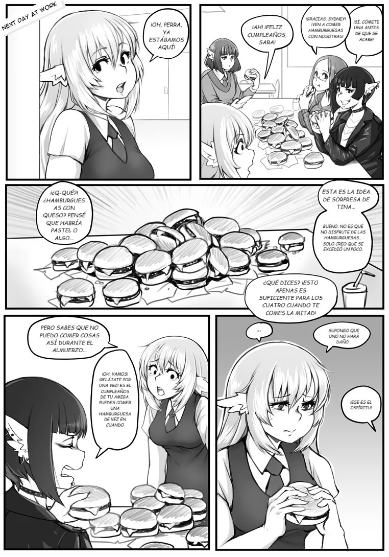 NO LUNCH BREAK SAGA (ESPAÑOL) - Page 12