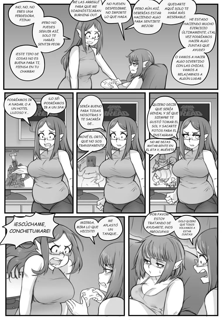 NO LUNCH BREAK SAGA (ESPAÑOL) - Page 128
