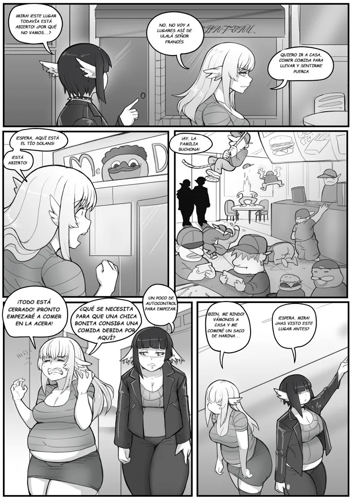 NO LUNCH BREAK SAGA (ESPAÑOL) - Page 283