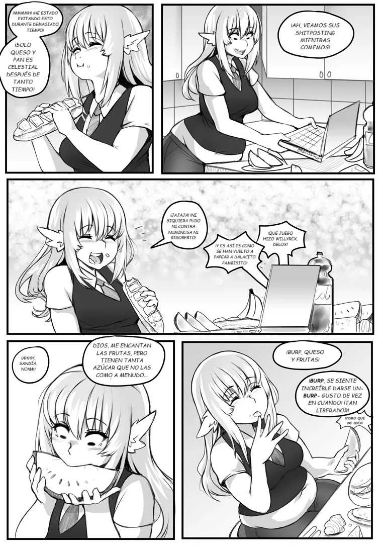 NO LUNCH BREAK SAGA (ESPAÑOL) - Page 55