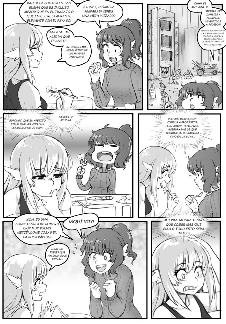 NO LUNCH BREAK SAGA (ESPAÑOL) - Page 87