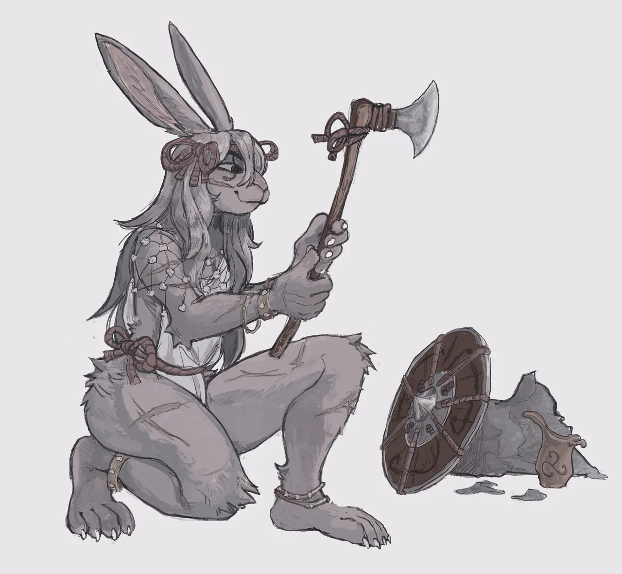Barbarian bunny witch series by [Toffee 32]/[Faust] in e621 - Page 10