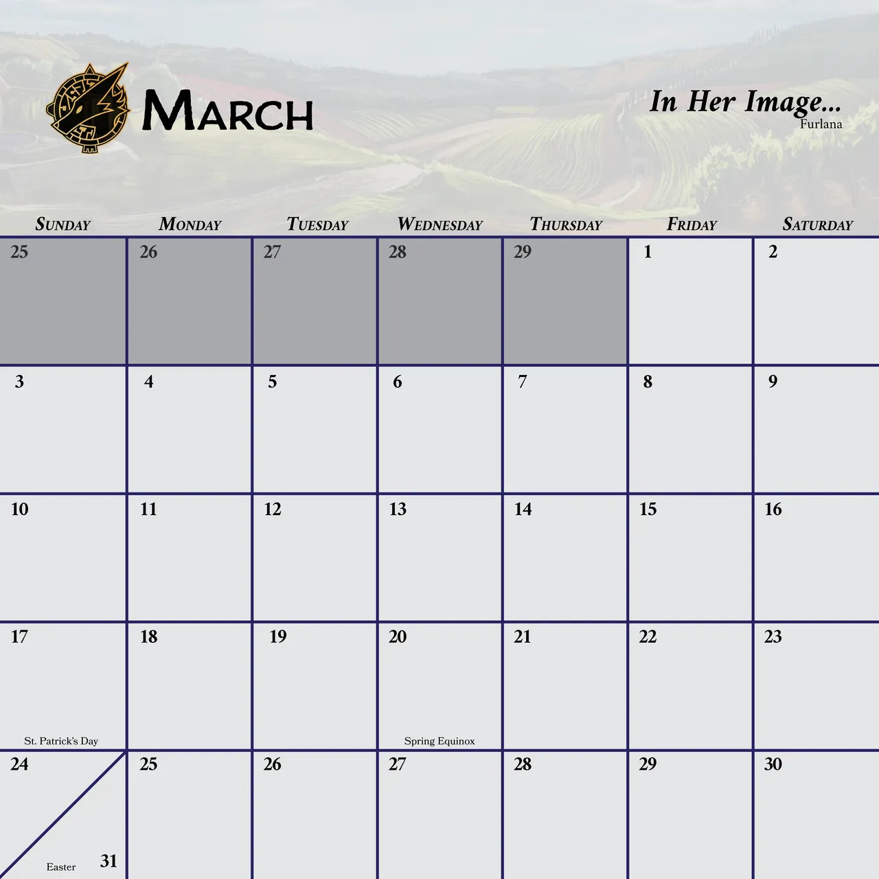 [Heartleaf games] (Various Artists) Ladies of the Beast World 2024 Feminine Calendar and Pinups (Read Disclaimer) - Page 11
