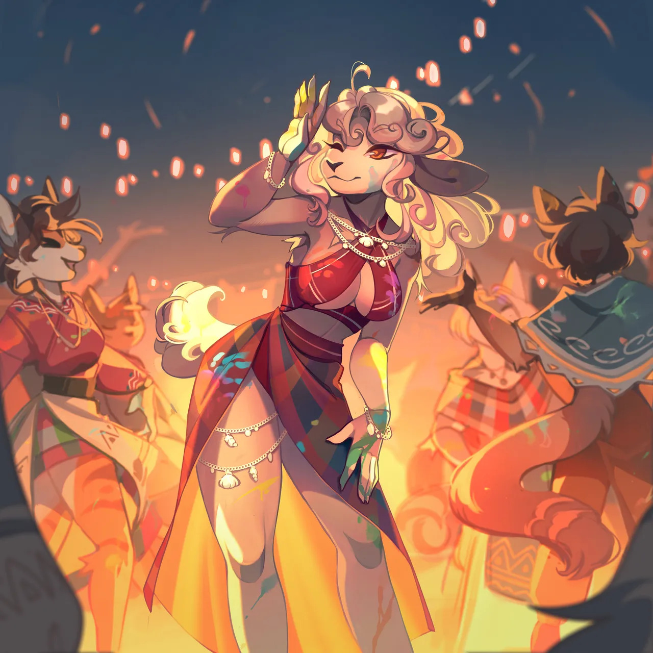 [Heartleaf games] (Various Artists) Ladies of the Beast World 2024 Feminine Calendar and Pinups (Read Disclaimer) - Page 36