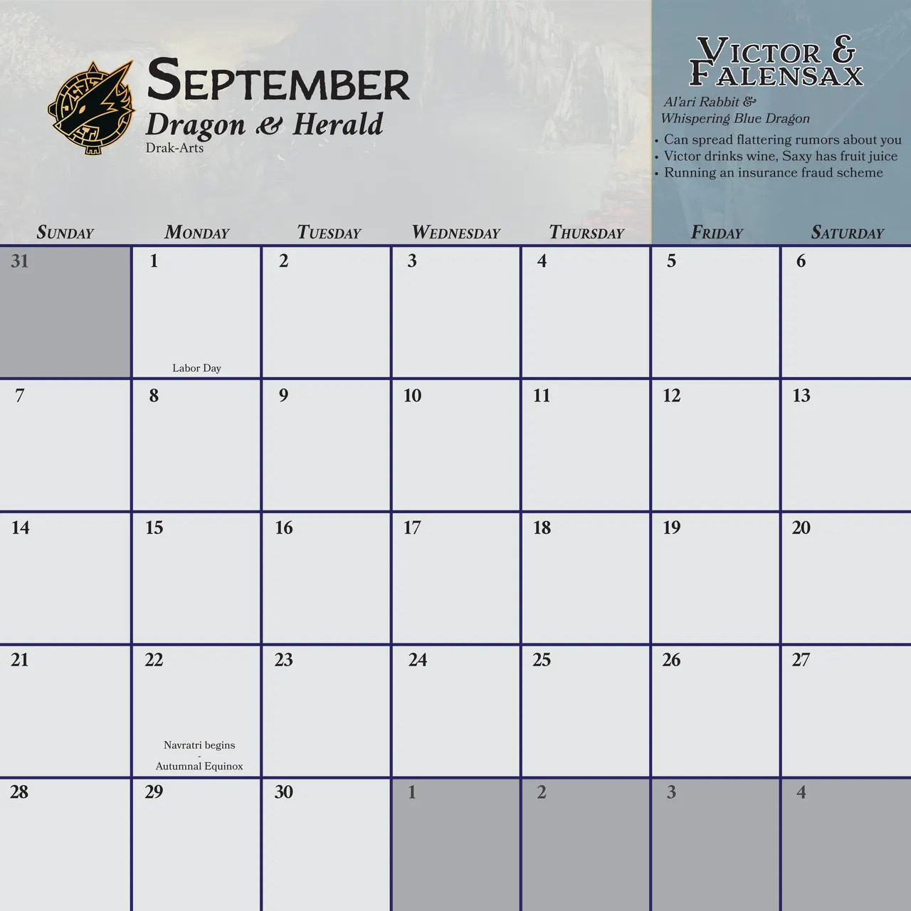 [Heartleaf games] (Various Artists) Boys of the Beast World 2025 Masculine Calendar and Pinups (Read Disclaimer) - Page 30