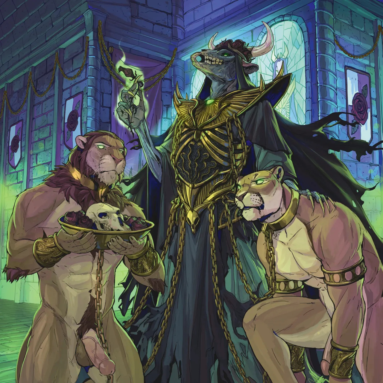 [Heartleaf games] (Various Artists) Boys of the Beast World 2025 Masculine Calendar and Pinups (Read Disclaimer) - Page 32
