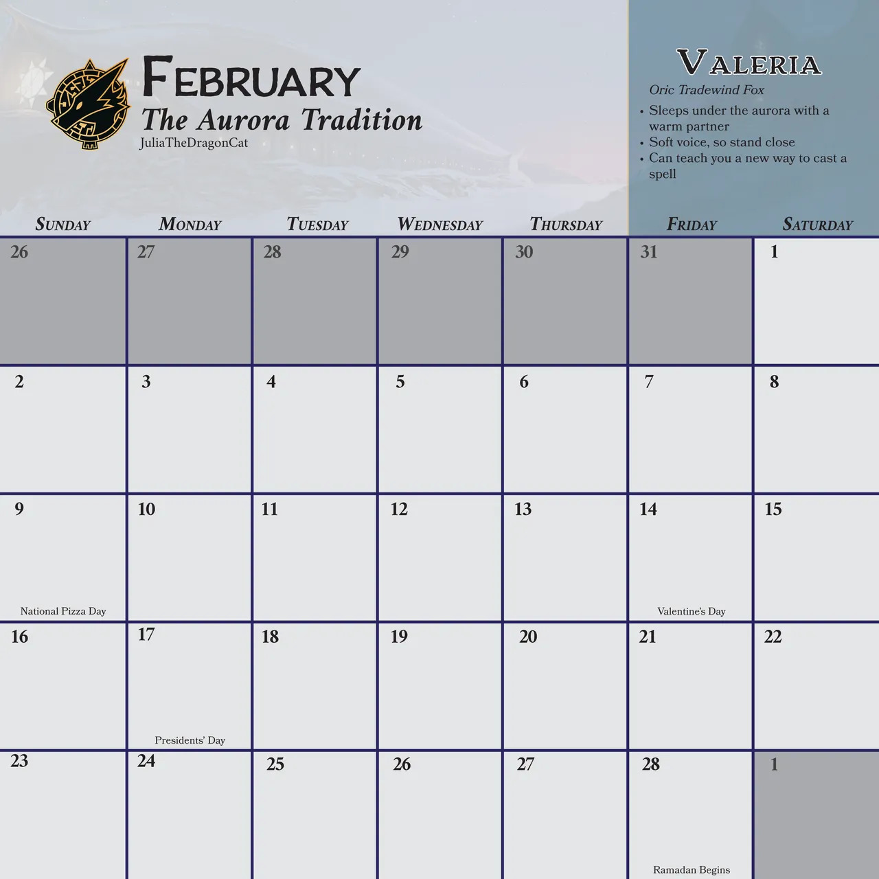 [Heartleaf games] (Various Artists) Ladies of the Beast World 2025 Feminine Calendar and Pinups (Read Disclaimer) - Page 9