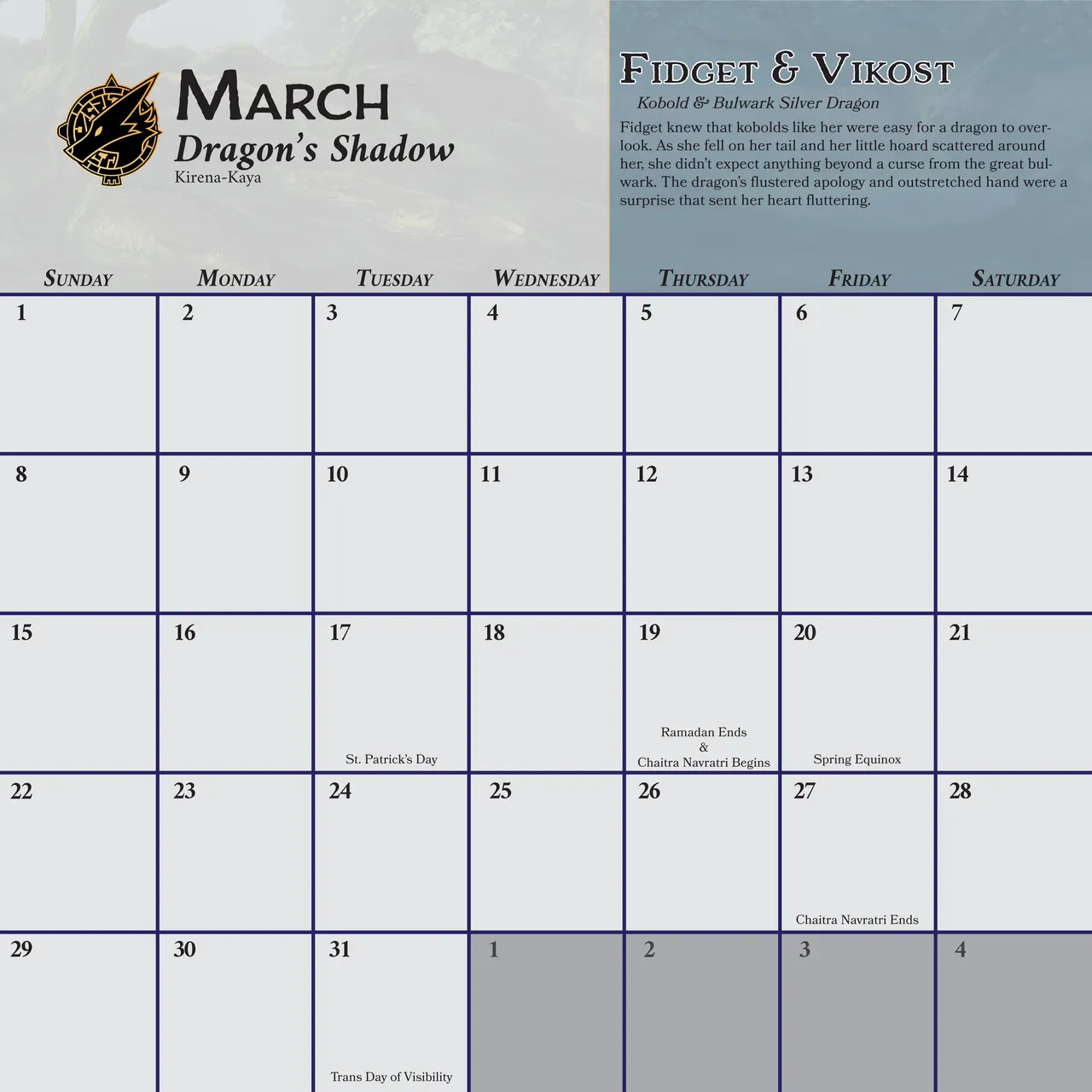 [Heartleaf games] (Various Artists) Ladies of the Beast World 2026 Feminine Calendar and Pinups (Read Disclaimer) - Page 10