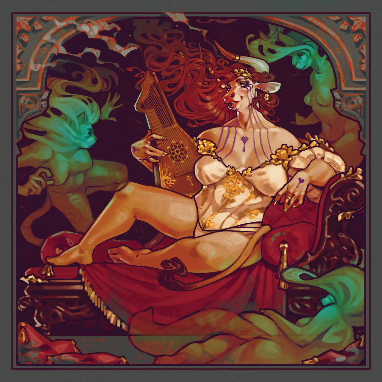 [Heartleaf games] (Various Artists) Ladies of the Beast World 2026 Feminine Calendar and Pinups (Read Disclaimer) - Page 31