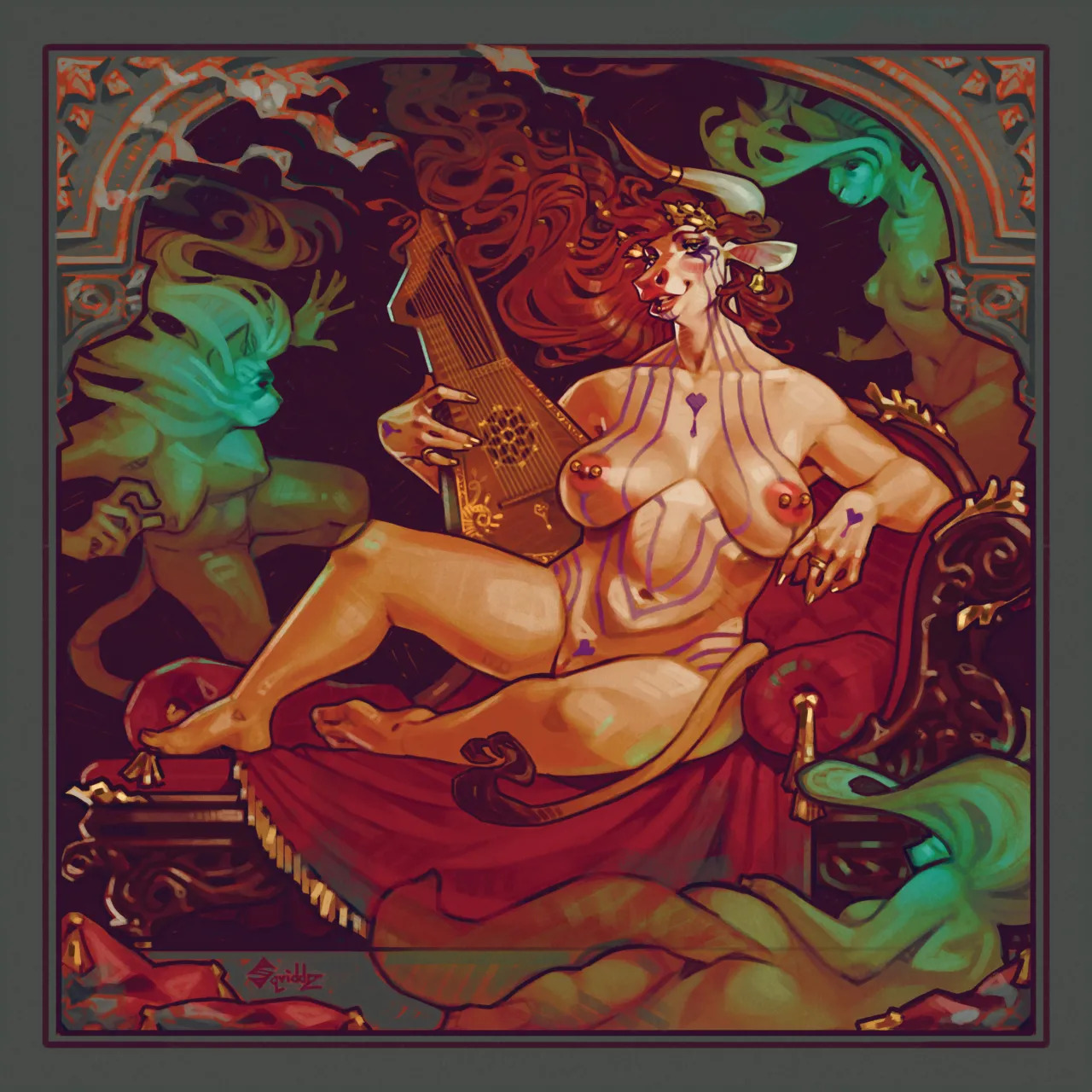 [Heartleaf games] (Various Artists) Ladies of the Beast World 2026 Feminine Calendar and Pinups (Read Disclaimer) - Page 32