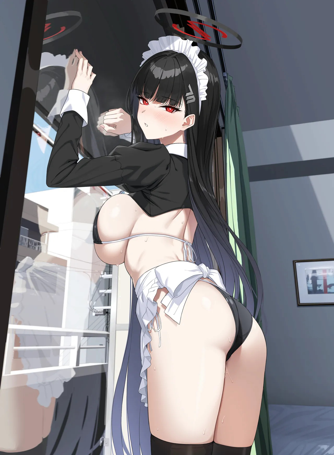 Tsukatsuki Rio no Maid Seikatsu (Blue Archive) [English] {2d-market.com} [Decensored] [Digital] - Page 29