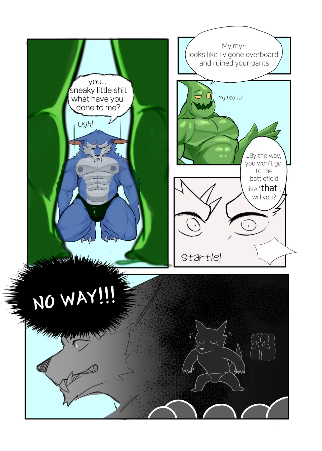 [Manyu] Sticky Trap [Eng] {Colorized} - Page 17