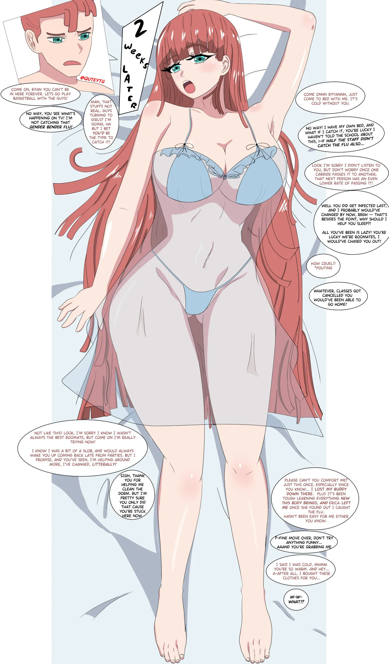 QuteyTG's Gender-Bending Art & Sequences - Page 28