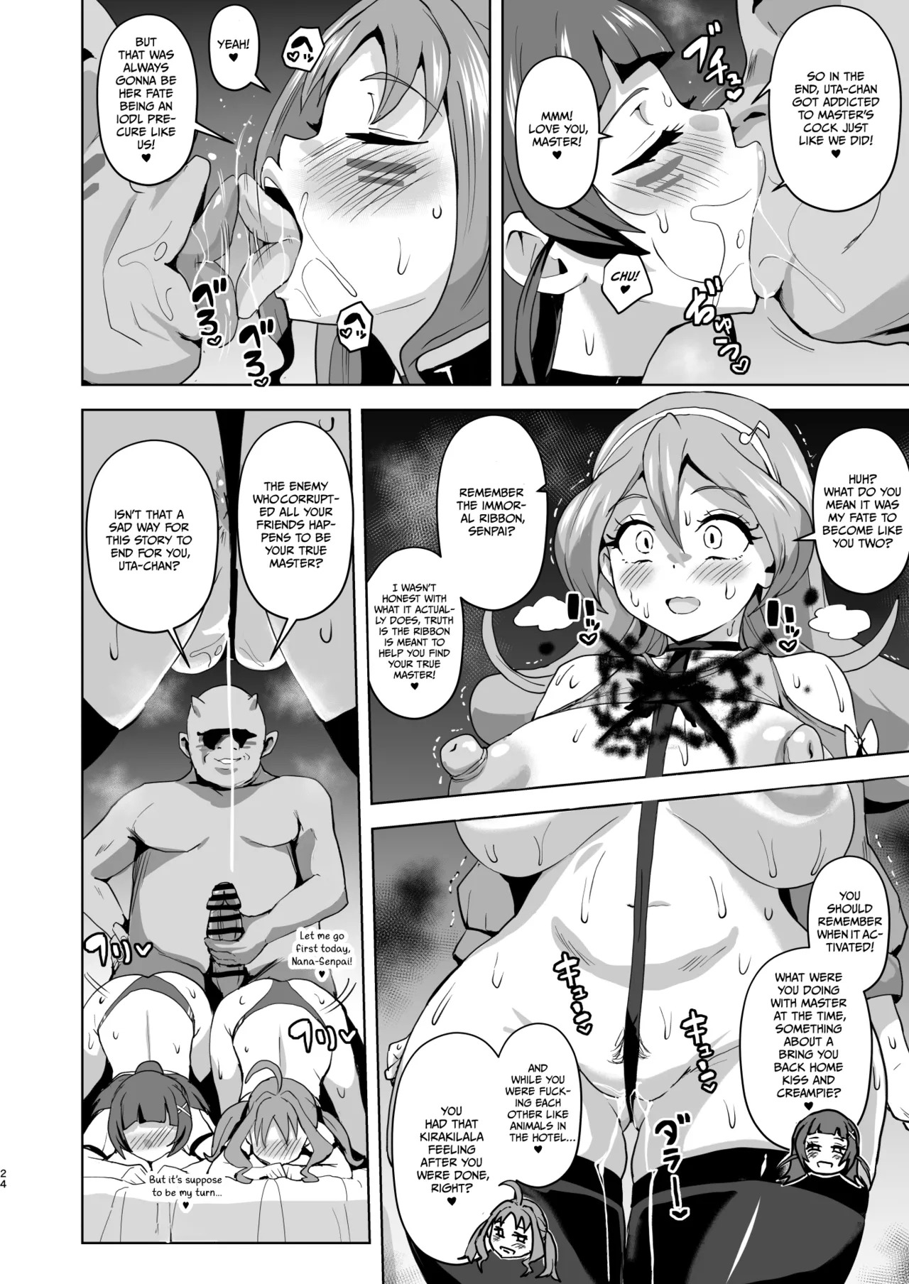 [Sanatuki] Idol Sluts Super Sexy Brainwashing Live Show is about to begin! [English] - Page 24