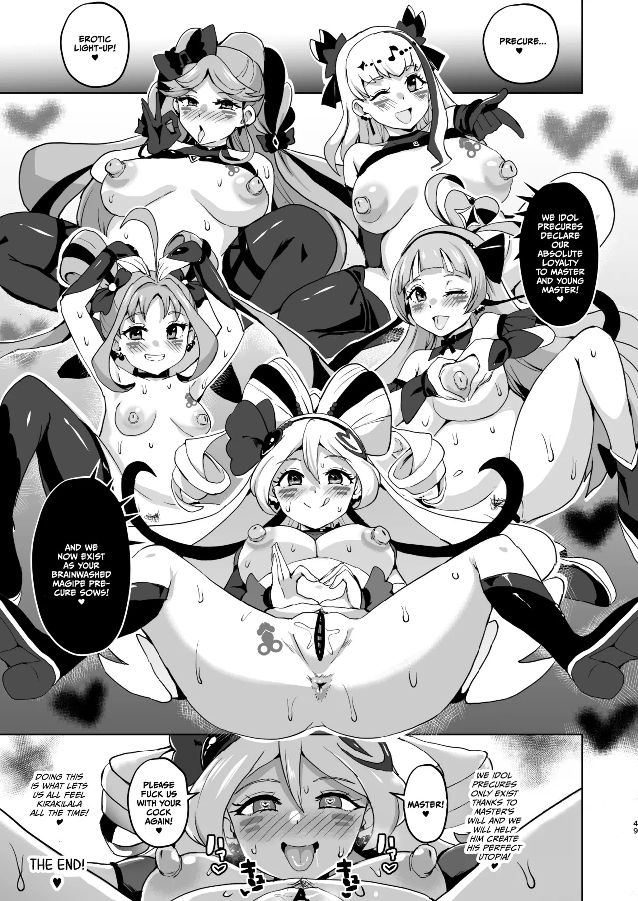 [Sanatuki] Idol Sluts Super Sexy Brainwashing Live Show is about to begin! [English] - Page 49