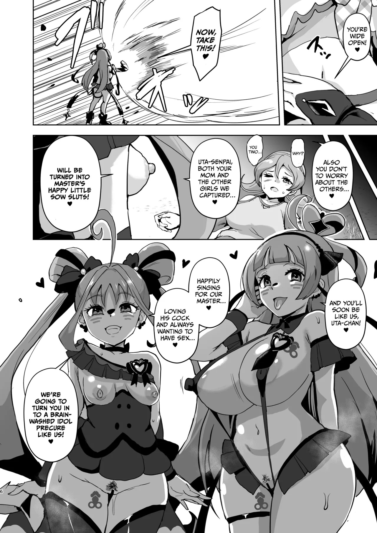 [Sanatuki] Idol Sluts Super Sexy Brainwashing Live Show is about to begin! [English] - Page 6