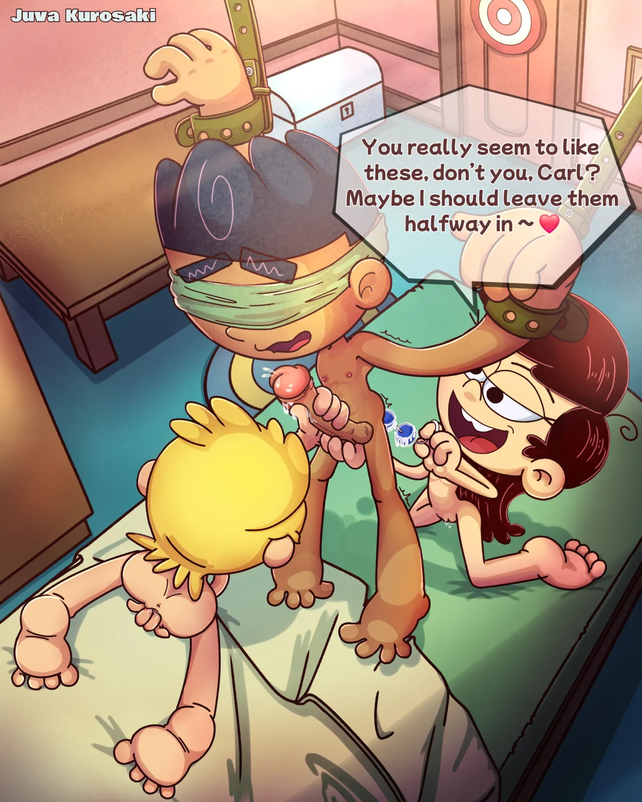 [JuvaKurosaki] Carl's Punishment (The Loud House) - Page 9