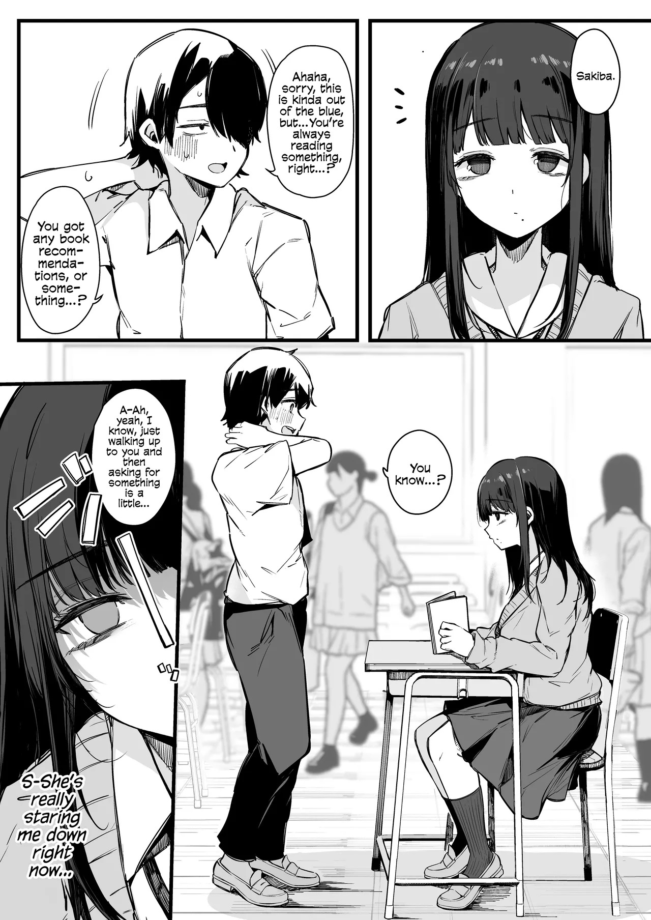 [Blossom Sphere (Sakurayu Hal)] From That Day On, The Plain Looking Succubus Tried Her Hardest TO Drain My Cum | Sono Hi kara Boku wa, Class no Jimime na Inma ni Hitasura Seieki o Shiboritorareru. [English] [Cookie Cruncher] [Digital] - Page 5