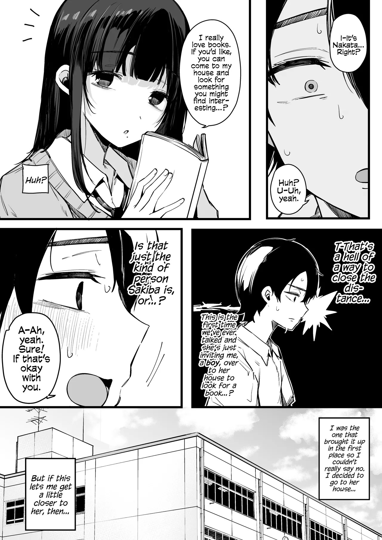 [Blossom Sphere (Sakurayu Hal)] From That Day On, The Plain Looking Succubus Tried Her Hardest TO Drain My Cum | Sono Hi kara Boku wa, Class no Jimime na Inma ni Hitasura Seieki o Shiboritorareru. [English] [Cookie Cruncher] [Digital] - Page 6