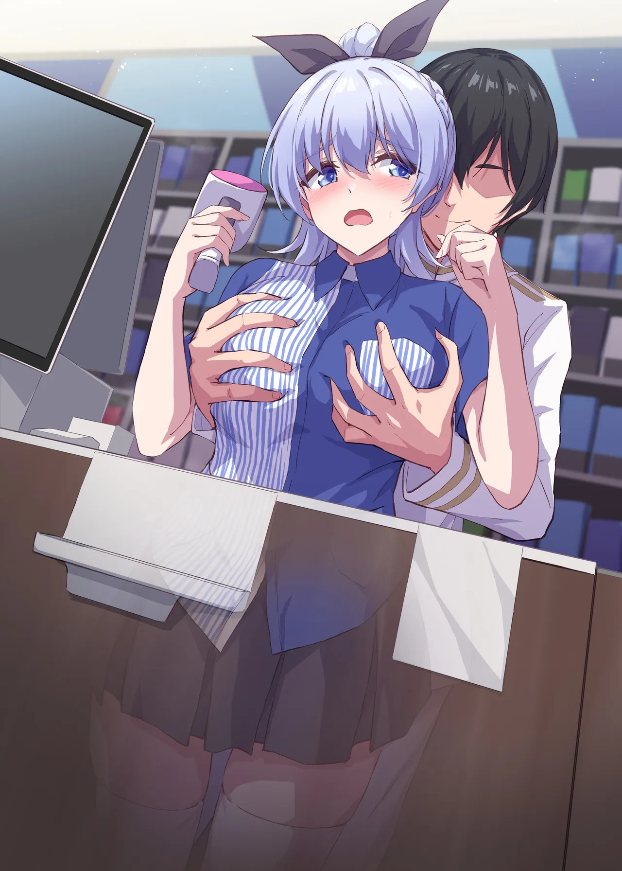 [まるごし] ロドニーとコンビニえっち (アズールレーン) - Page 9