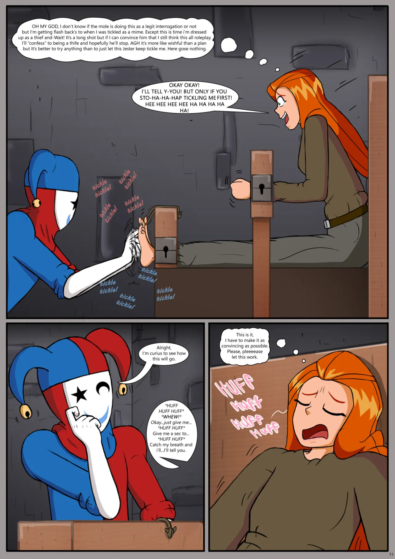 Kenzoe64 - Totally Spies: Renaissance fair captive - Page 12