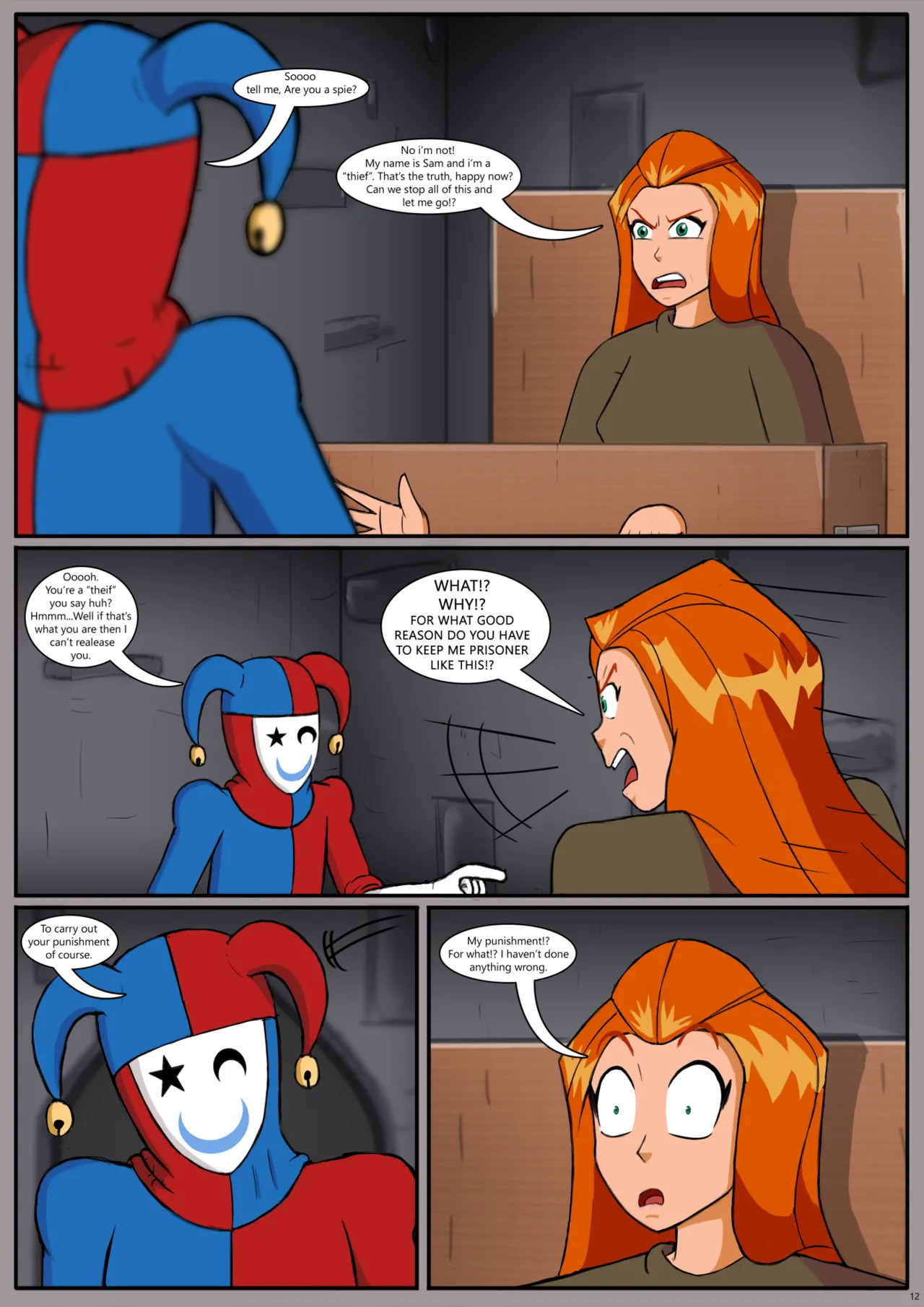 Kenzoe64 - Totally Spies: Renaissance fair captive - Page 13