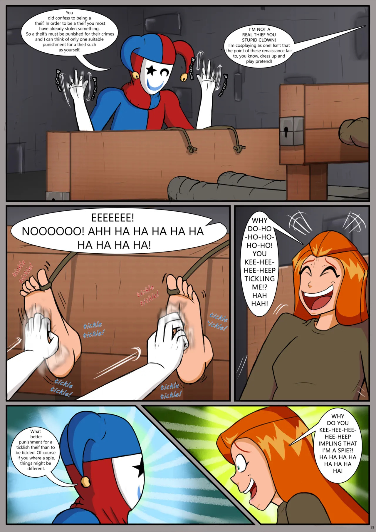 Kenzoe64 - Totally Spies: Renaissance fair captive - Page 14