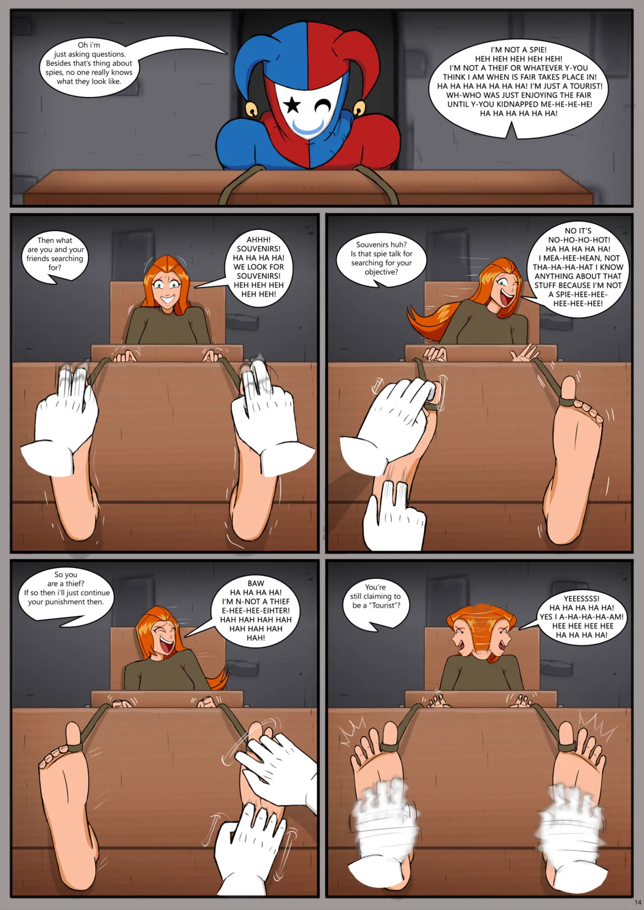 Kenzoe64 - Totally Spies: Renaissance fair captive - Page 15