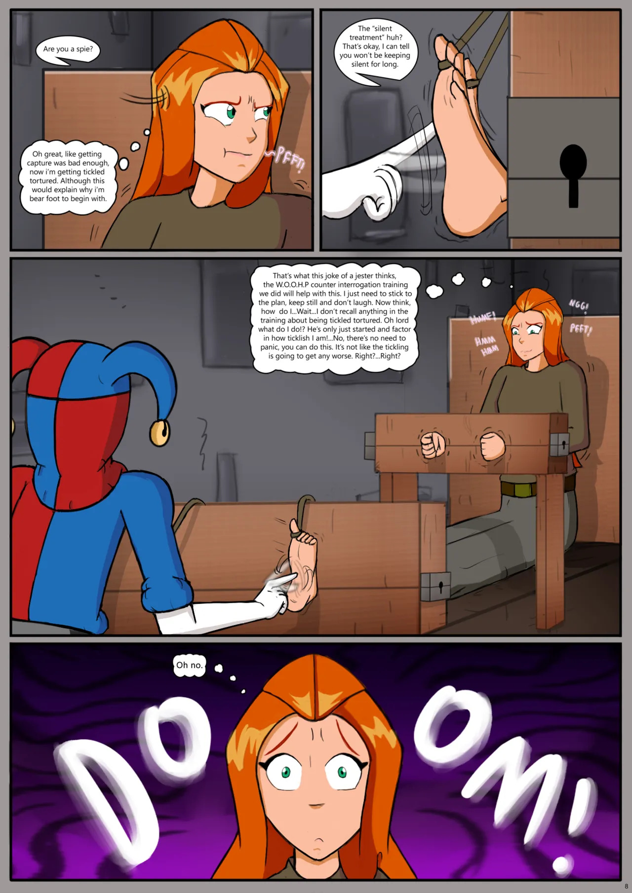 Kenzoe64 - Totally Spies: Renaissance fair captive - Page 9