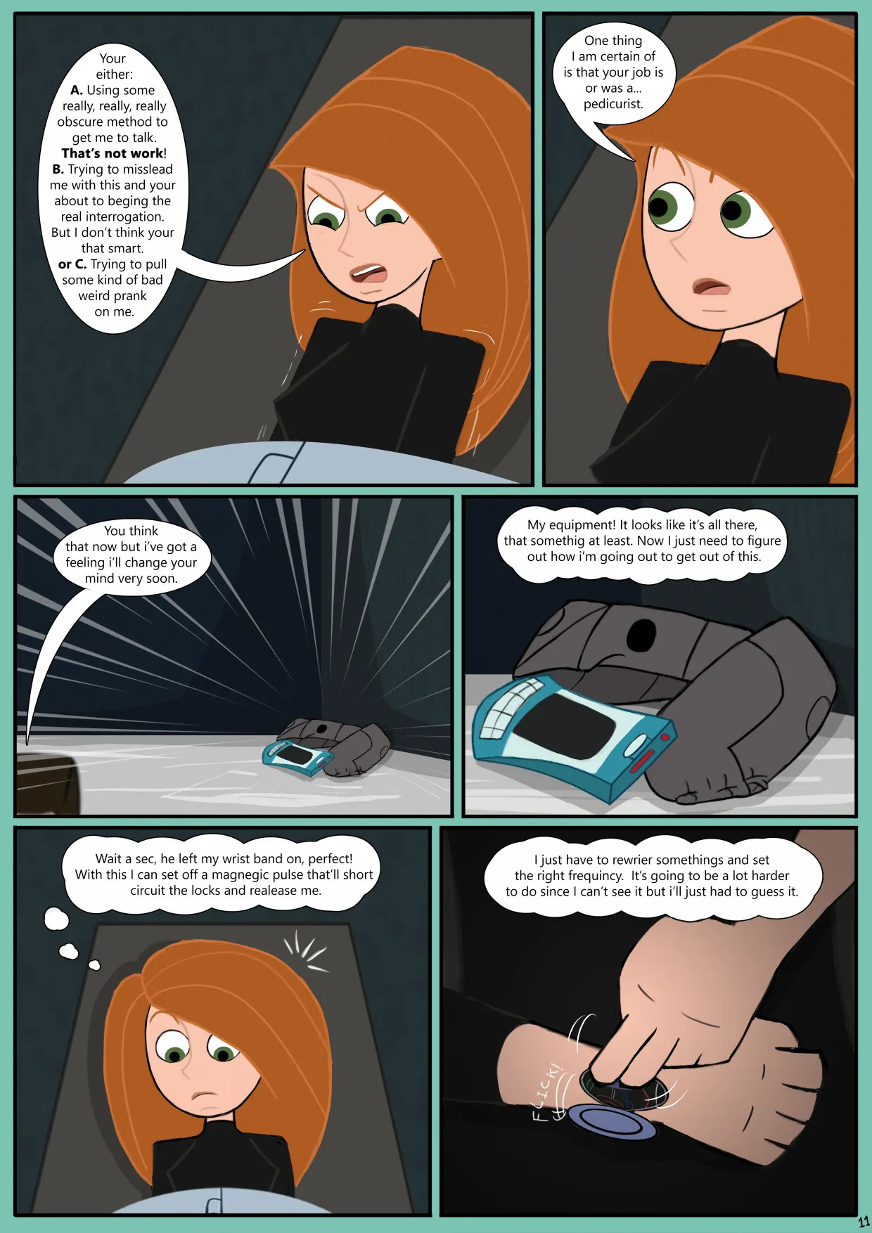 Kenzoe64 - Kim Possible A Mistaken Stowaway - Page 12