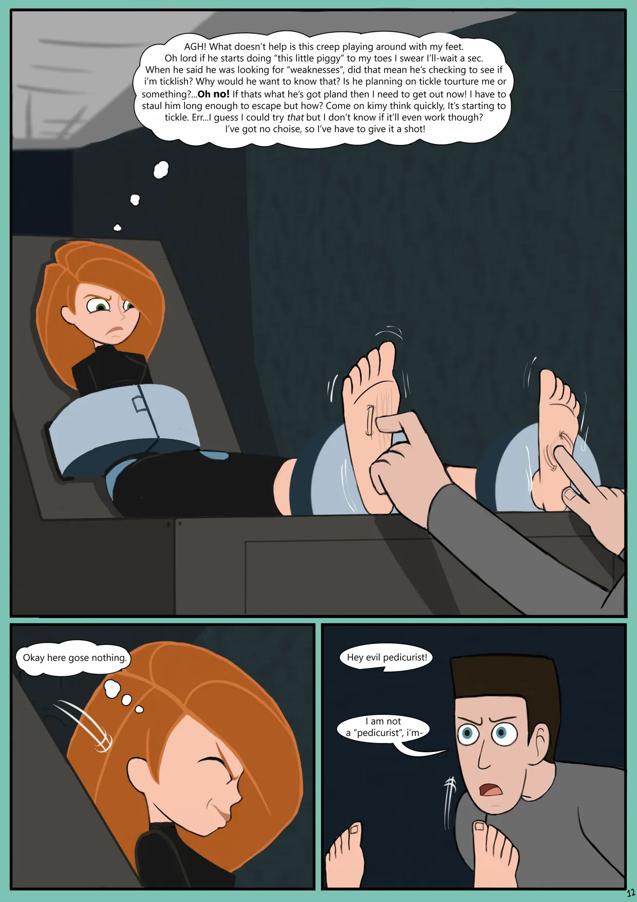 Kenzoe64 - Kim Possible A Mistaken Stowaway - Page 13