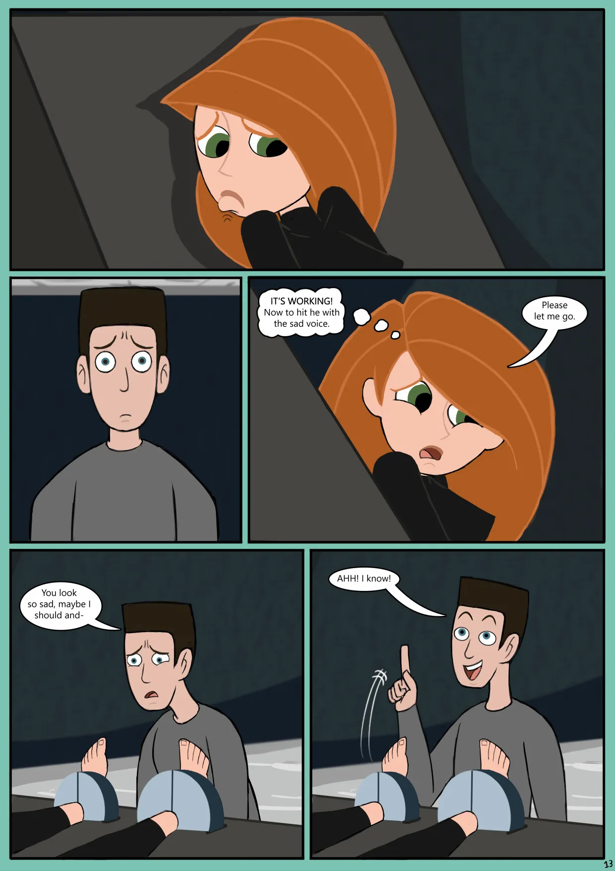 Kenzoe64 - Kim Possible A Mistaken Stowaway - Page 14