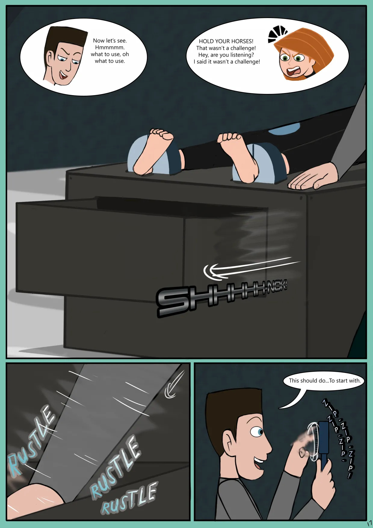 Kenzoe64 - Kim Possible A Mistaken Stowaway - Page 18
