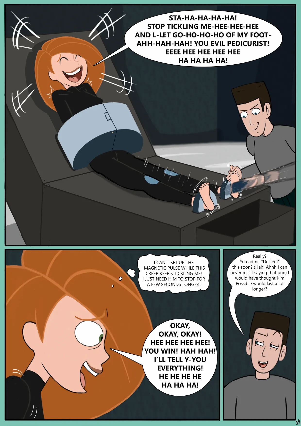 Kenzoe64 - Kim Possible A Mistaken Stowaway - Page 20