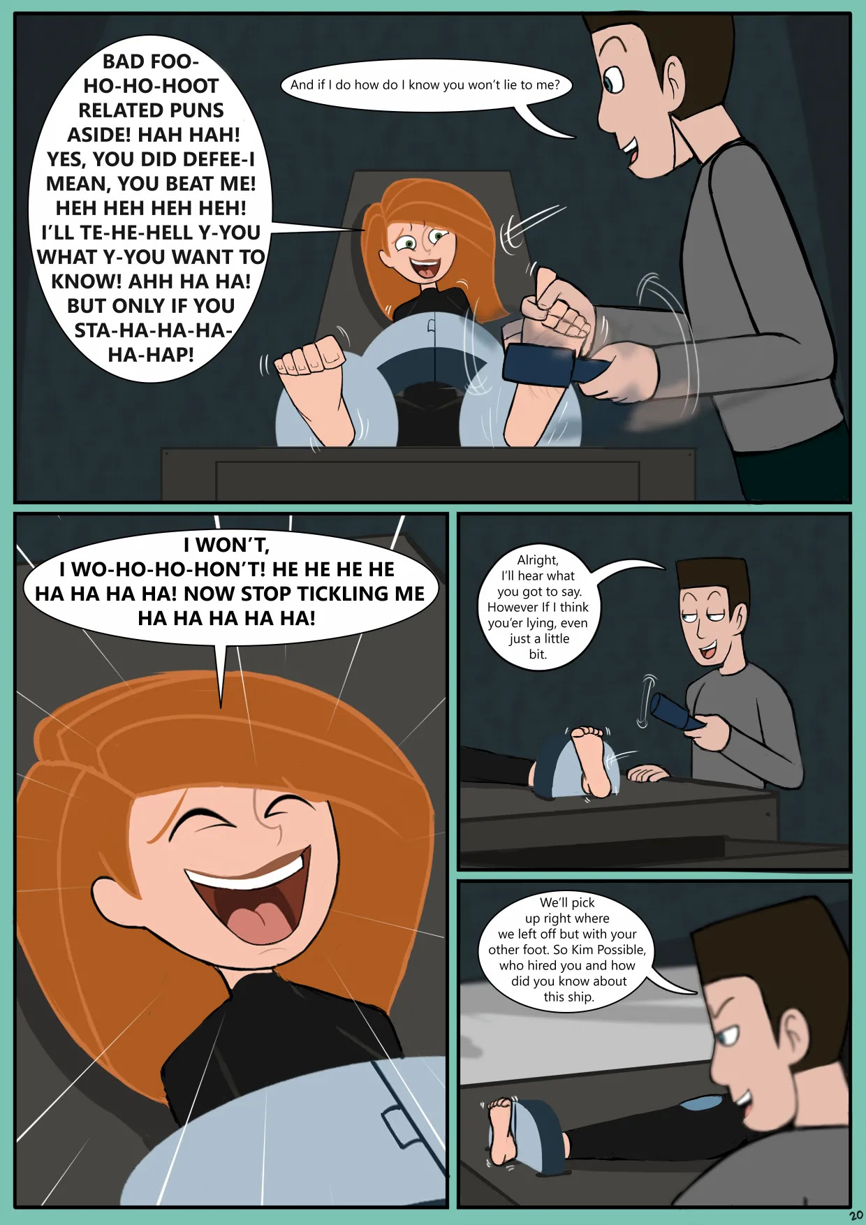 Kenzoe64 - Kim Possible A Mistaken Stowaway - Page 21