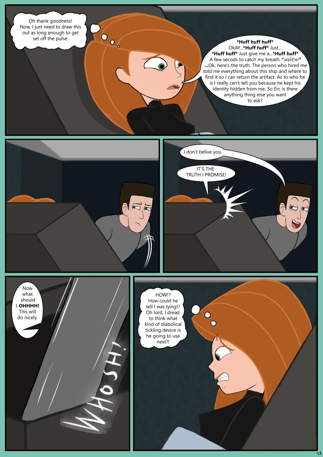 Kenzoe64 - Kim Possible A Mistaken Stowaway - Page 22