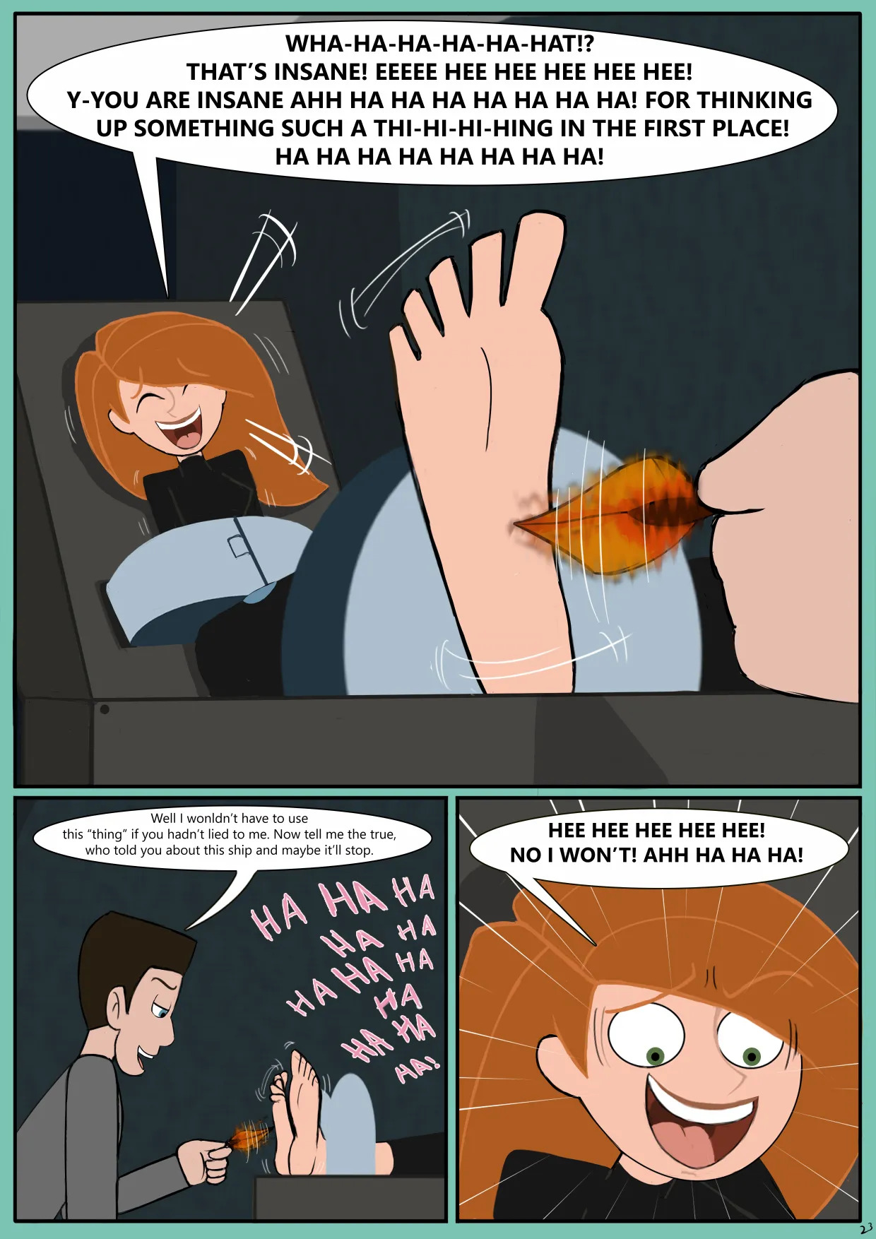 Kenzoe64 - Kim Possible A Mistaken Stowaway - Page 24