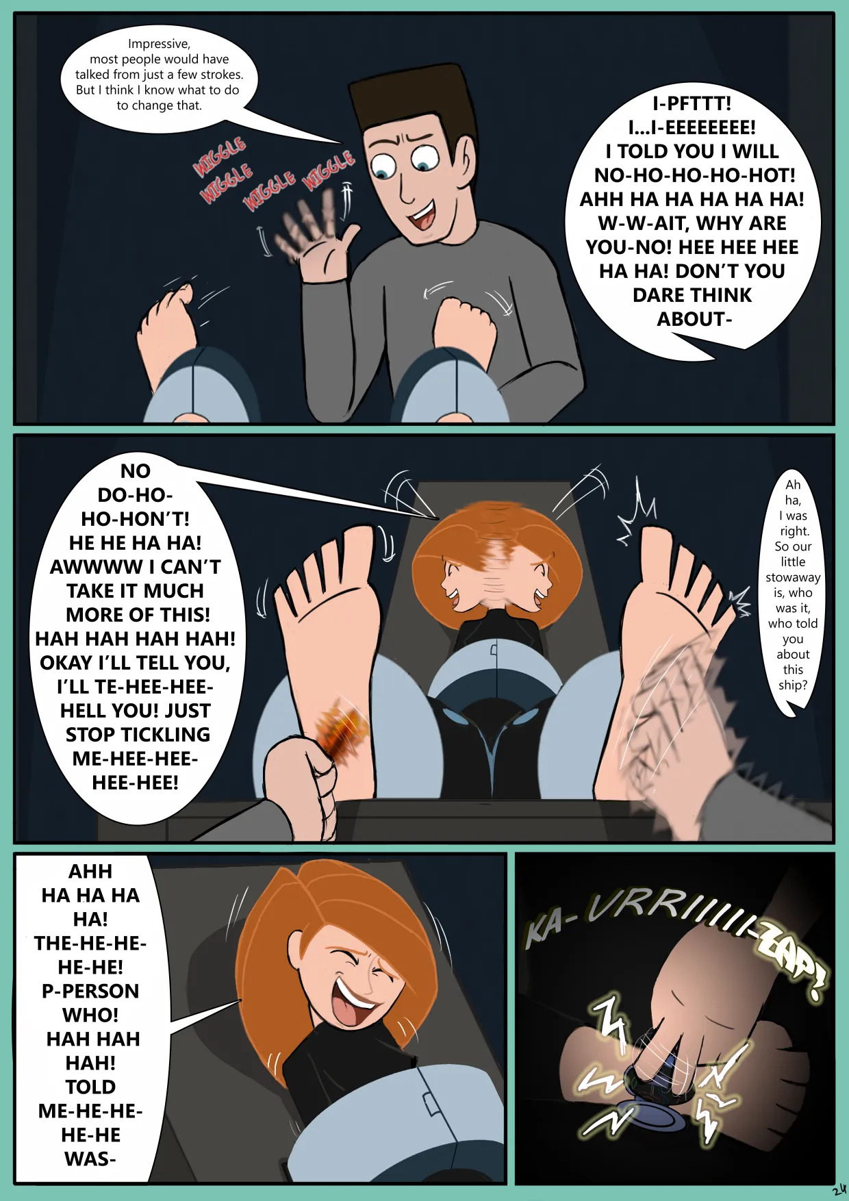 Kenzoe64 - Kim Possible A Mistaken Stowaway - Page 25