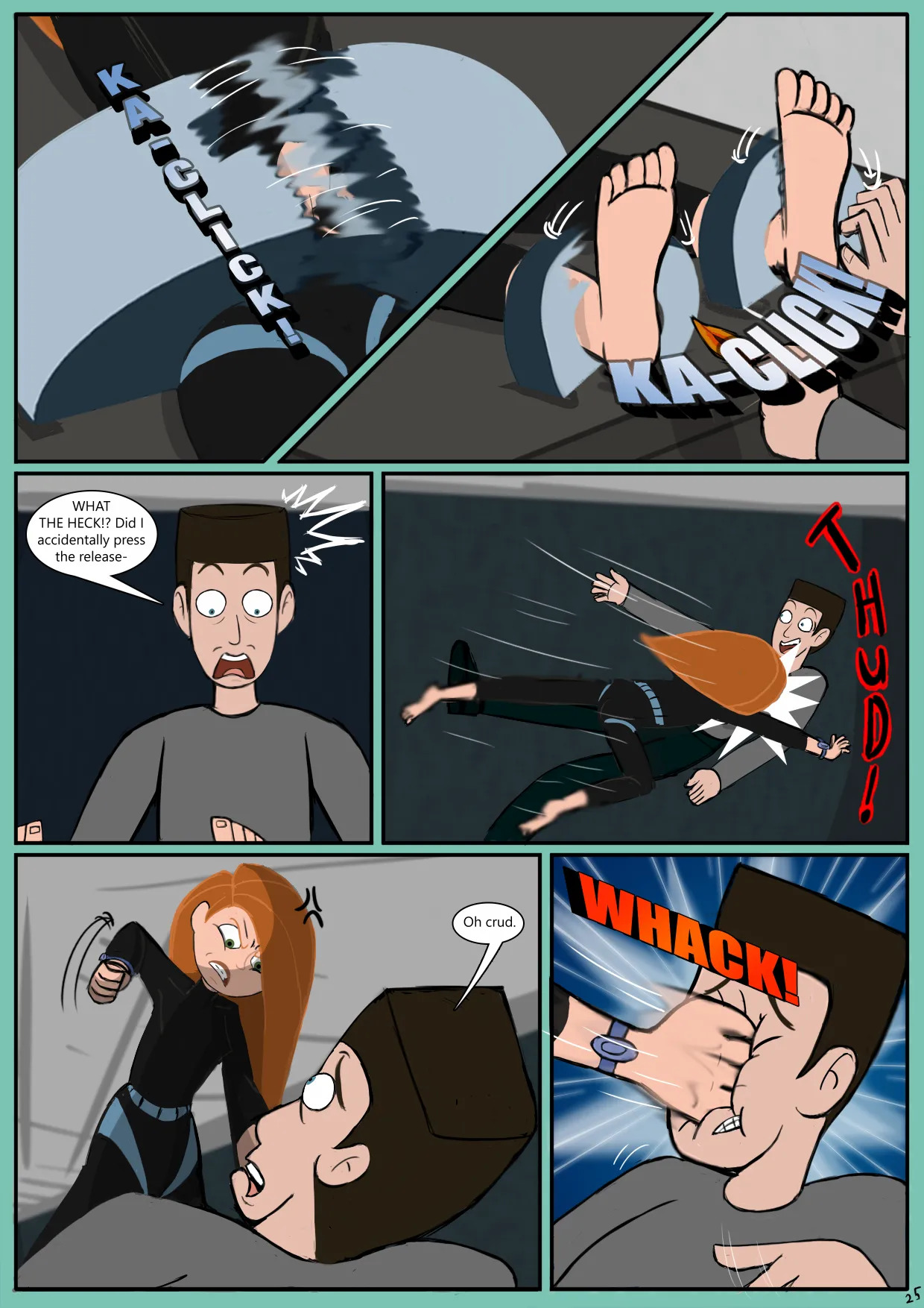 Kenzoe64 - Kim Possible A Mistaken Stowaway - Page 26