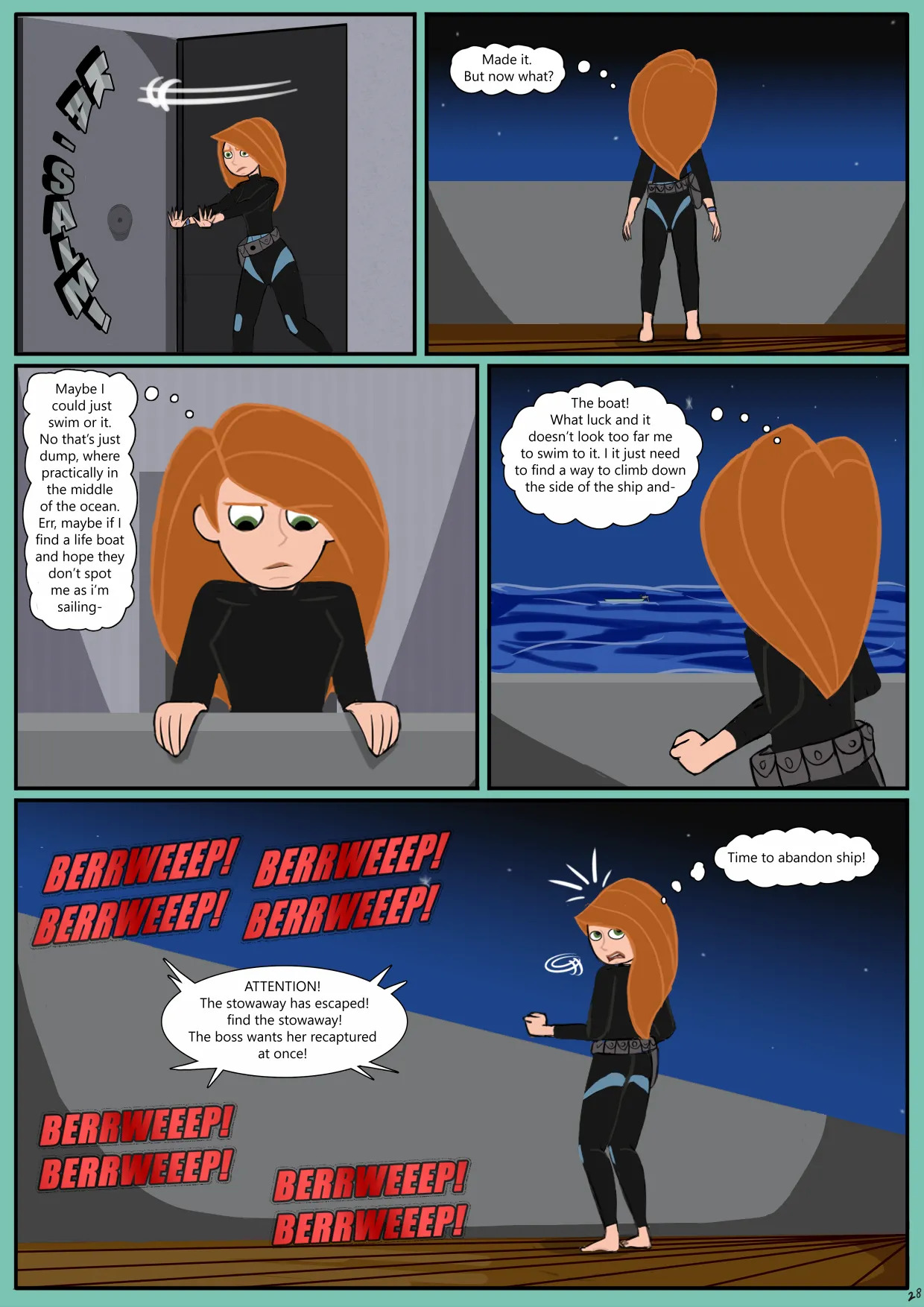 Kenzoe64 - Kim Possible A Mistaken Stowaway - Page 29