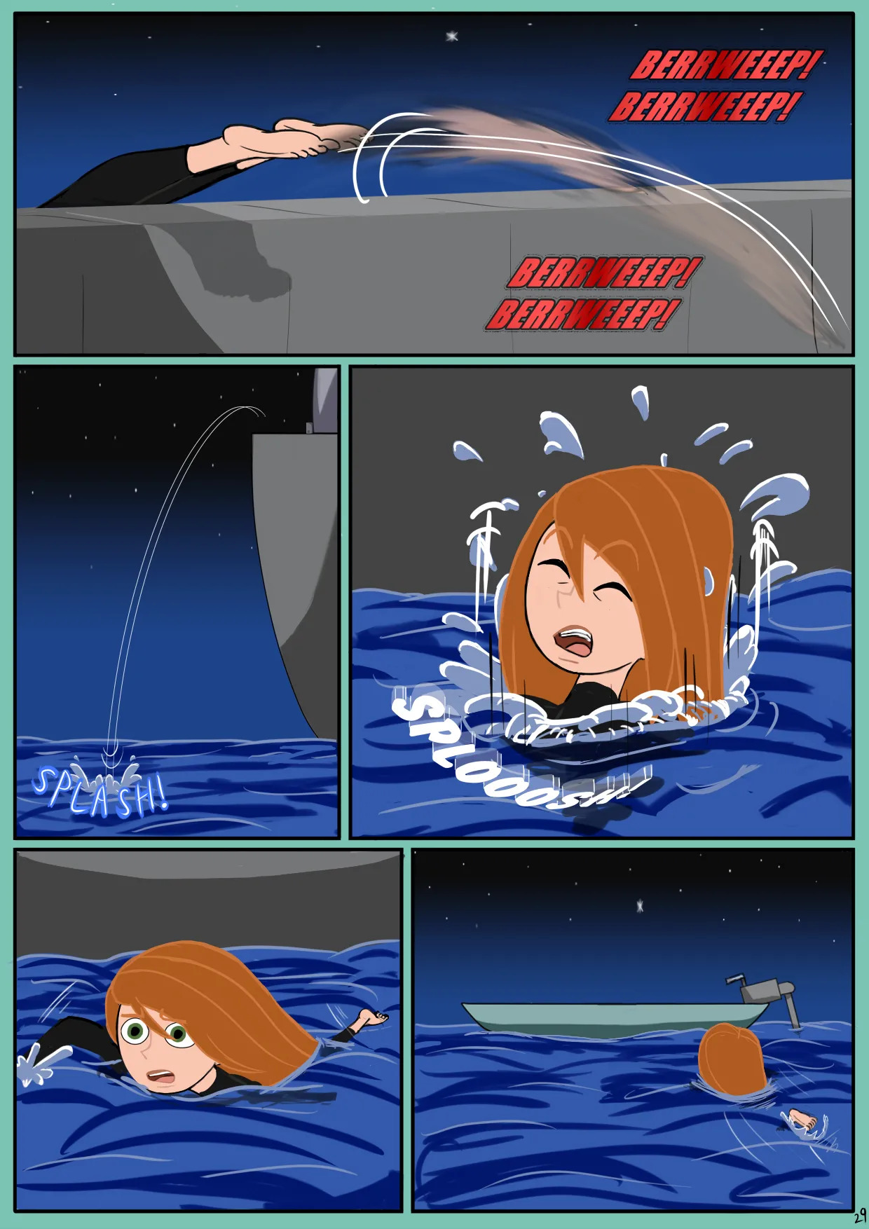 Kenzoe64 - Kim Possible A Mistaken Stowaway - Page 30