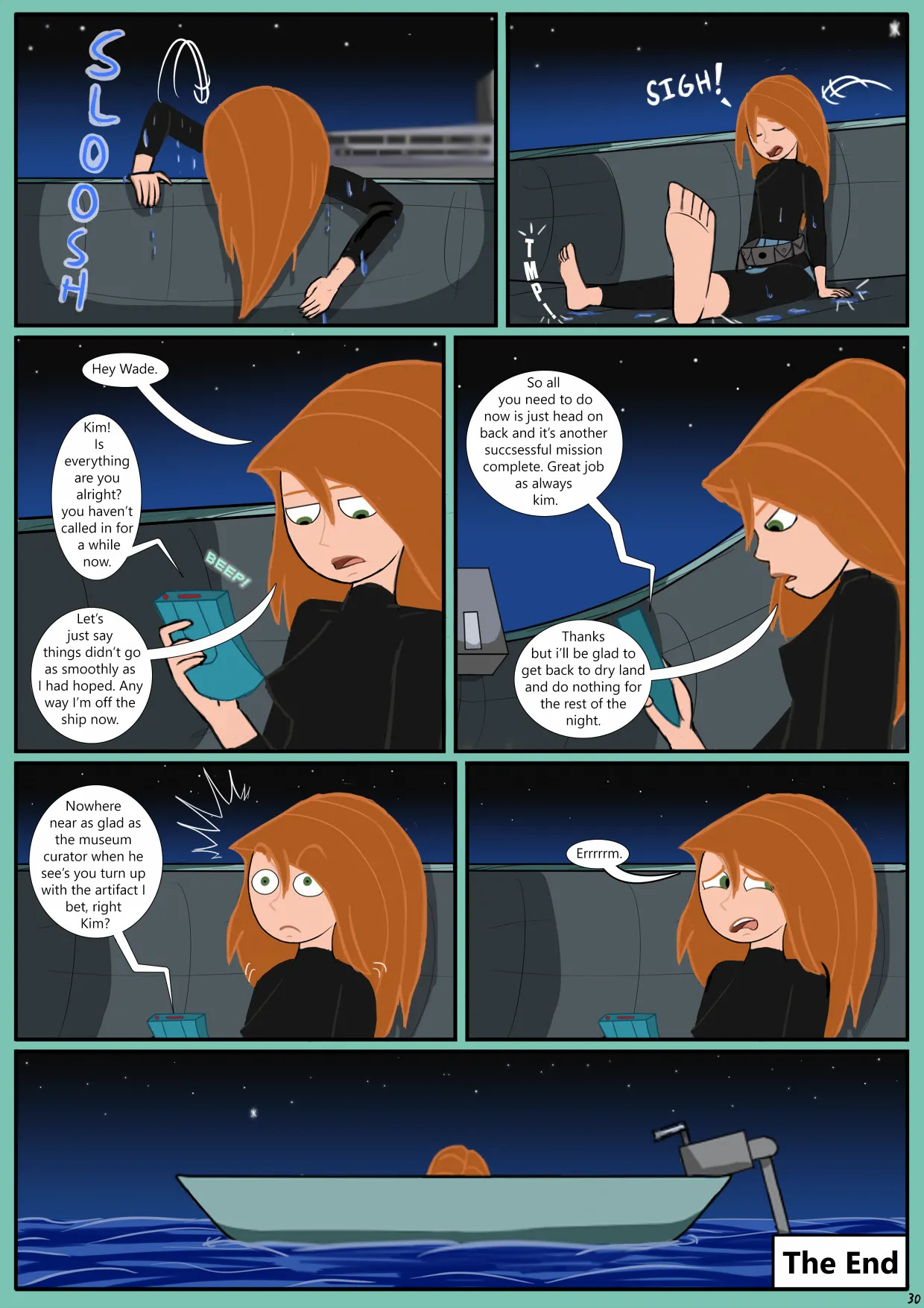Kenzoe64 - Kim Possible A Mistaken Stowaway - Page 31