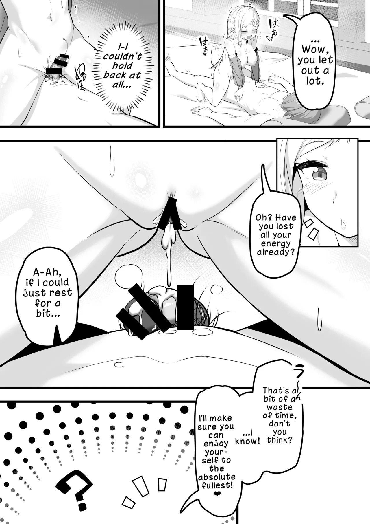 [Odoriko Aikoukai] Odoriko Shoukan ni Ittara, Bijin Elf no Odoriko ga Ippai Shiboritotte Kureta Ohanashi | The Story of When I Went to a Dancer Brothel and a Beautiful Elf Dancer Milked Me Dry [English] [LKK•Scans] [Digital] - Page 18