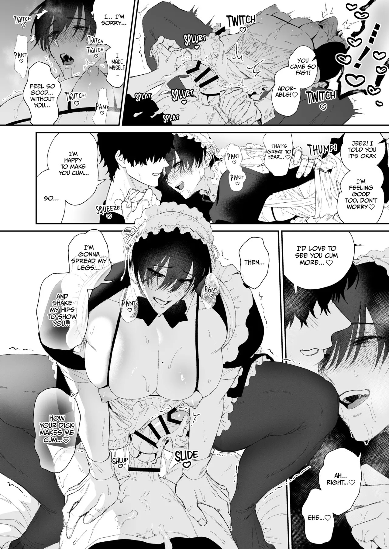 Mei the Maid - Taking Care of His Morning Wood - Page 14