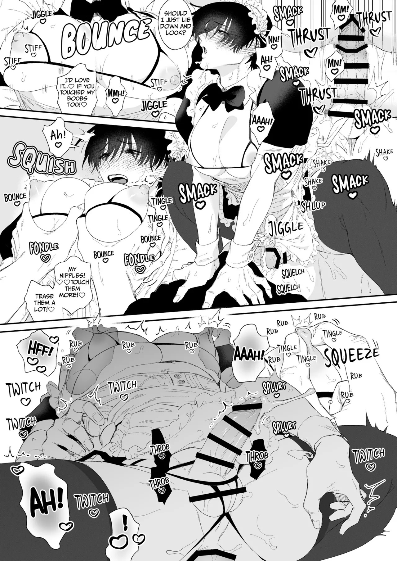 Mei the Maid - Taking Care of His Morning Wood - Page 15