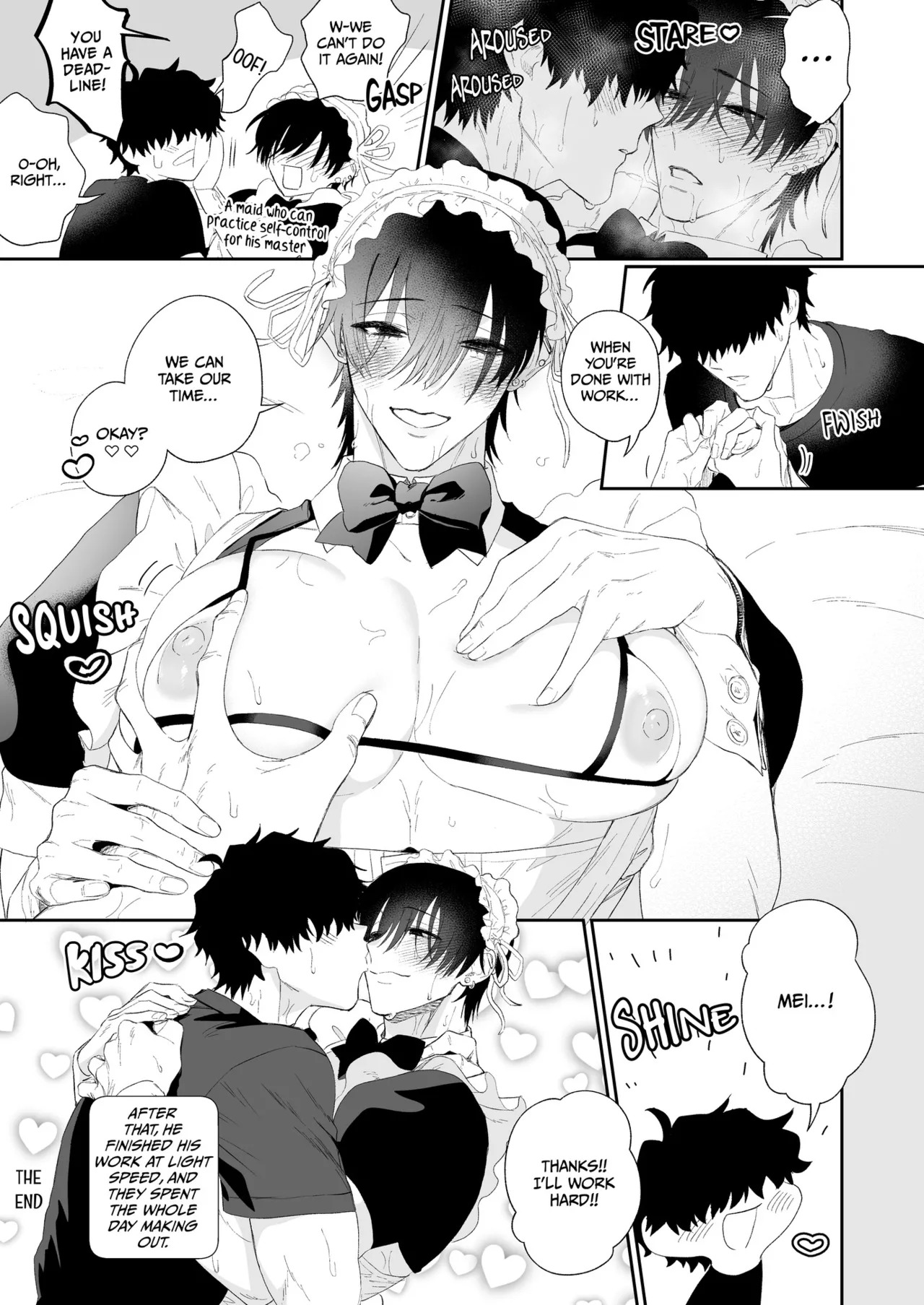 Mei the Maid - Taking Care of His Morning Wood - Page 23
